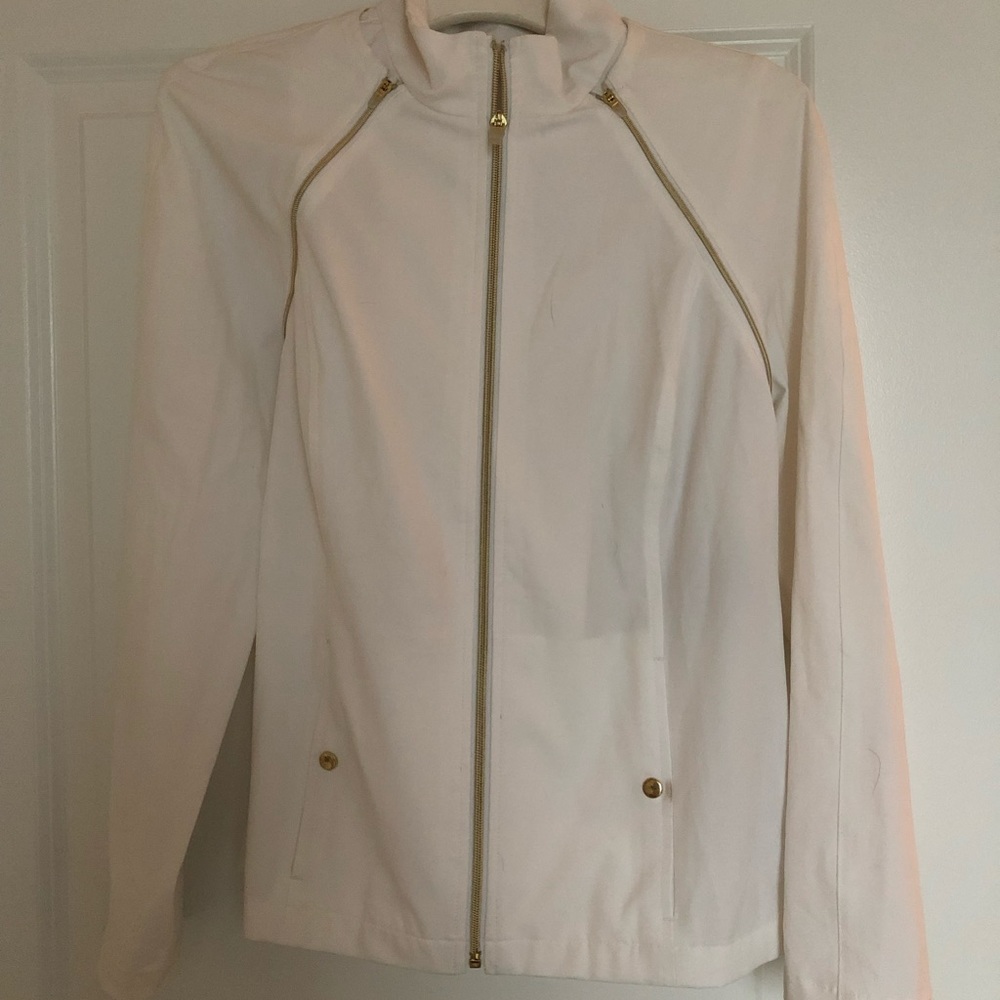 Spandex white Chicos Jacket